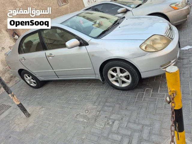 Toyota corolla 2004 model ac gear engin is perfect .neat and clean Passing insurance till june 2027