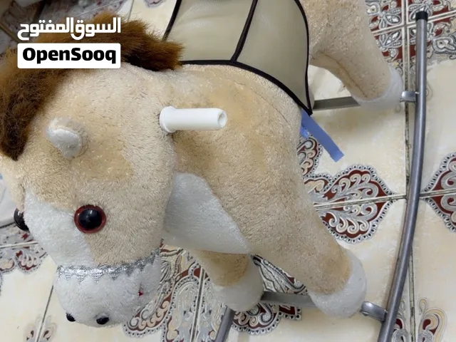 حصان هزاز للأطفال جديد يرهم من عمر أشهر إلى خمس سنوات