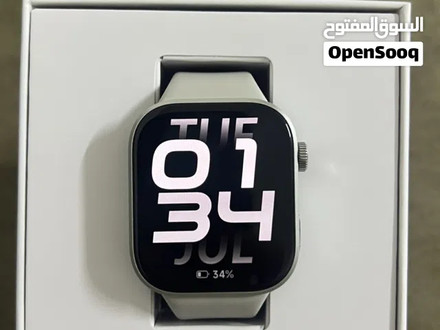 ساعه شاومي جديده اقل عن 20 يوم مستخدمه لون فضي