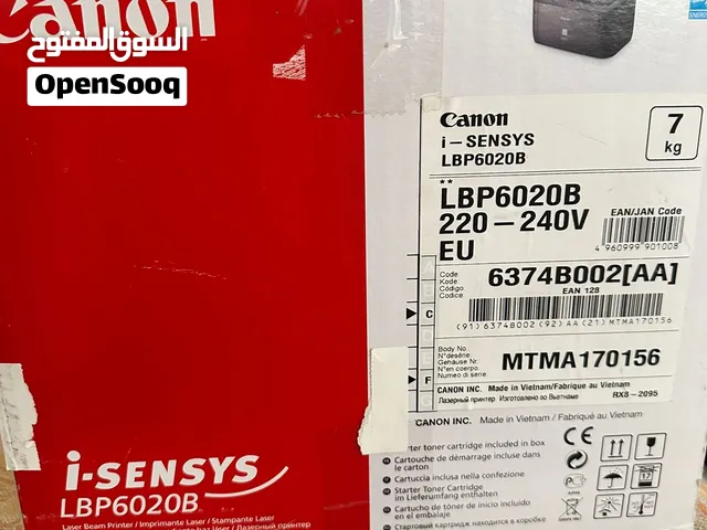 طابعة كانون ليزر Canon LBP6020B A4 أصلية مع الكرتون