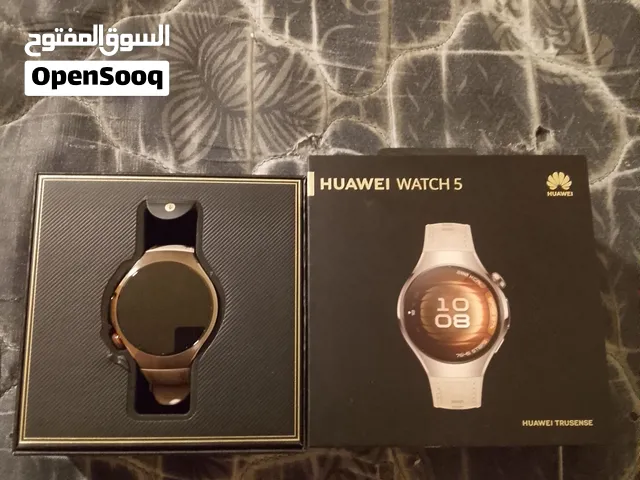 ساعة هواوي جديدة بلكارتونة  للبيع Huawei Watch 5 42mm