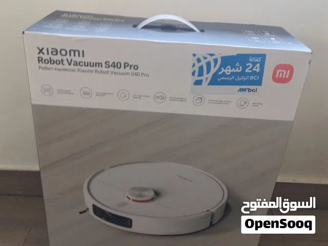 مكنسة روبوتية S40 برو من شاومي مكفولة سنتين من الوكيل الرسمي bci