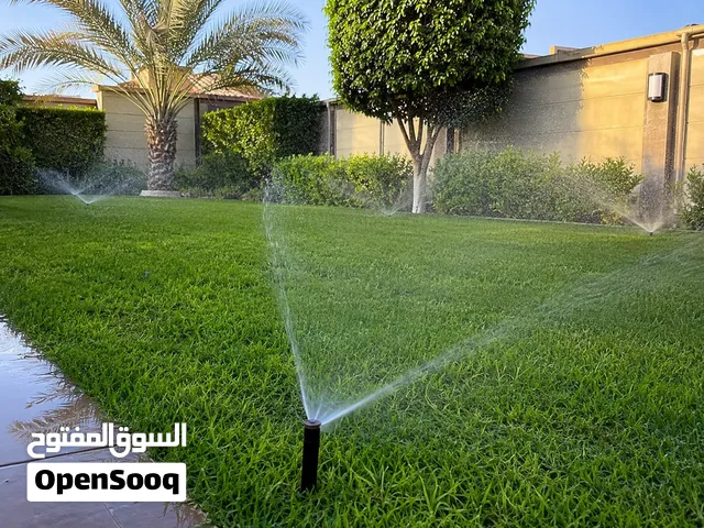 تجهيز كافة انضمة الري الحدائق
