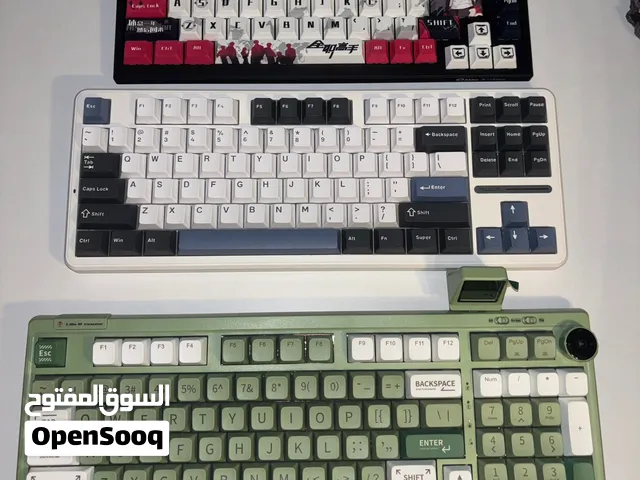 كيبوردات نادرة ومرتبة + كلهم عليهم ضمان شهر كامل ومتوفر توصيل
