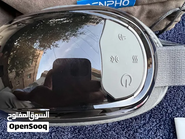 جهاز تدليك العينين اللاسلكي من ماركة RENPHO المزوّد بخاصية التسخين والضغط الهوائي والاهتزاز.