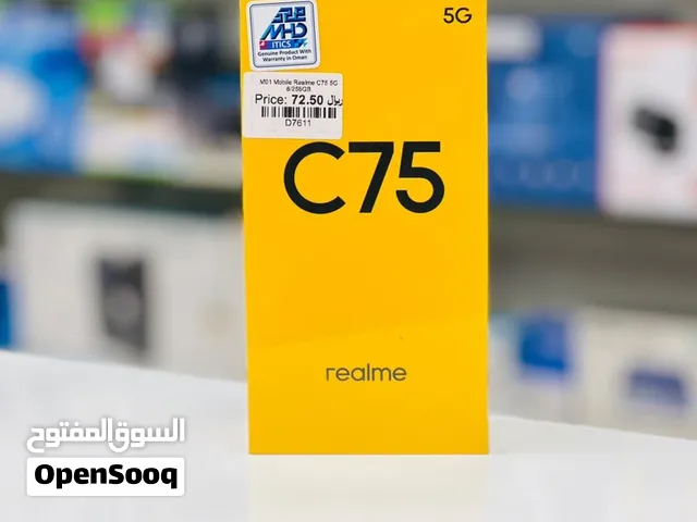 Brand New Realme C75 5G in Oman  8GB/256GB