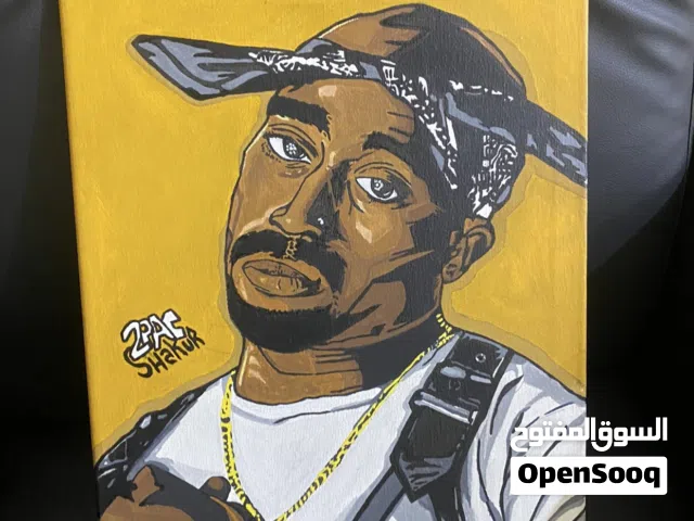 Tupac Shakur Drawing Handmade
