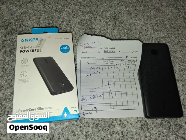 بطارية انكر سليم سعه 10 ألف مدخل واحد USB