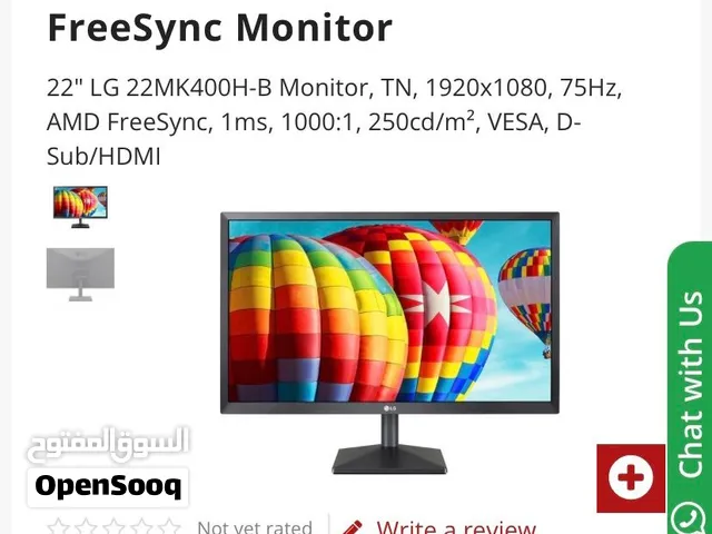 شاشه lg 75hz بحاله الوكاله ولا خشط مع سلاكها