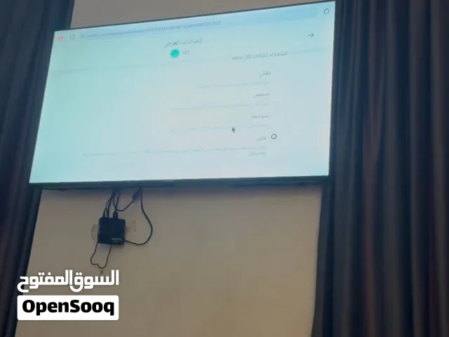 شاشة هونداي 4k 55 بوصه استعمال اقل الشهر كارتون وملحقاته السعر جدا منا سب فقط 400 الف