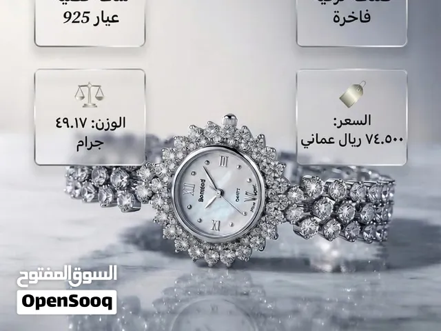 ساعات فضة تركية عيار 925 نوعية Quartz بأسعار مميزة وجودة عالية