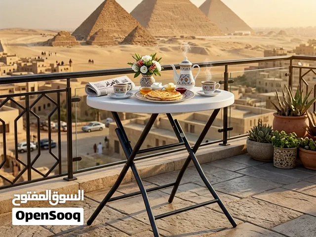 طاولة SunBoat قابلة للطي ومحمولة بقطر 80 سم متعددة الاستخدامات - وفر 1500جم - خصـم 20%
