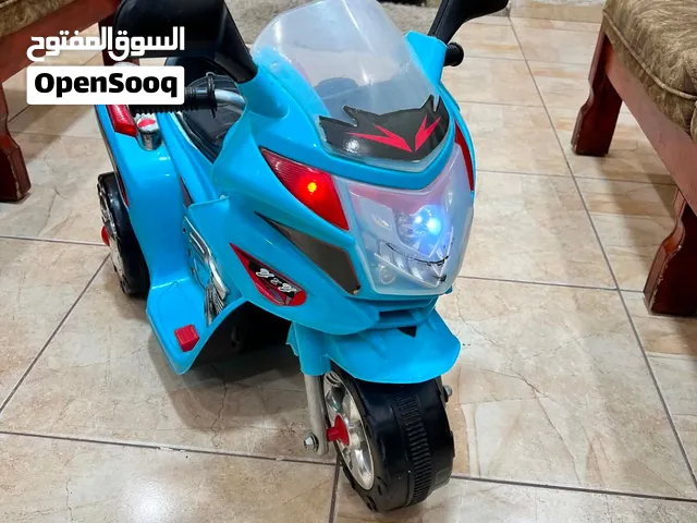 دراجة اطفال كهرباء شحن مع شاحنها السعر  25 دينار