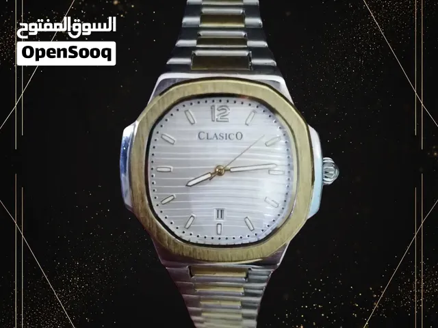 للبيع ساعة CLASICO رجالي  تصميم كلاسيك أنيق