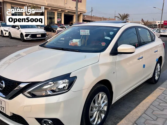 نيسان سنترا 2025 كفاله عامه ماشيه قليل رقم اربيل الدولي بسم شركه تحويل وكاله سياره بوضع الزيرو