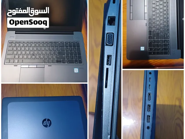 لابتوب hp zbook 15 g3 Ram: 16  storage: 256