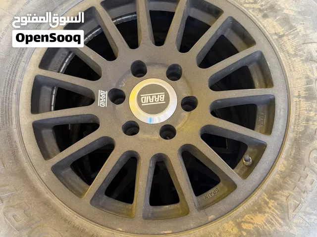 للبيع طقم رنقات BRAID Winrace S مقاس 17 إنش مع تواير 285/70R17 عدد 4 رنقات