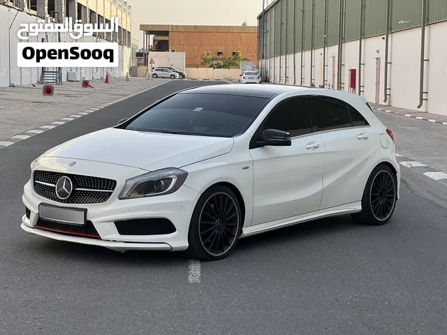 مرسيدس A250 2014 مواصفات خليجية  فتحة سقف بانورامية اعلى مواصفات