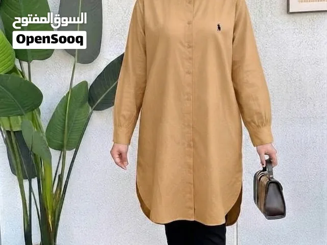 قميص ستاتي بولو طويل السعر..... 7دنانير وزن 50 لل 90/ز ي ن 4.5