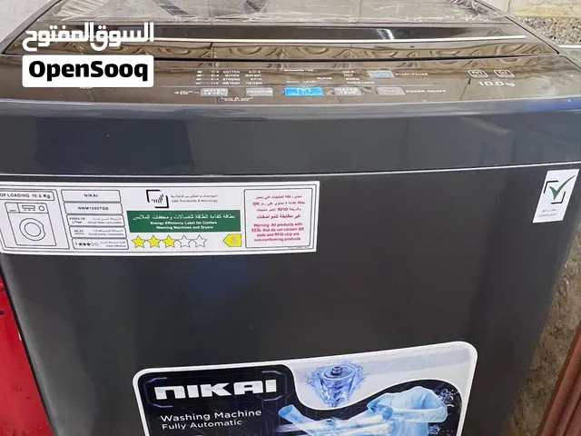 Nikai washing machine 10 Kg brand new only 1 time used.. 1 month old