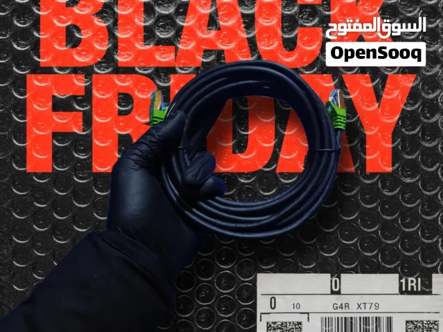 كيبل LAN SFTP Cat 8 إيثرنت عالي الأداء مزدوج الحماية يدعم سرعات فائقة تصل إلى 40 جيجابت بطول 5 متر