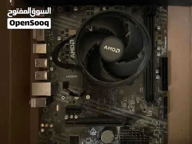 سلام عليكم عندي مذر بورد AMD مع معالج رايزن 54500ومروحت مبرد