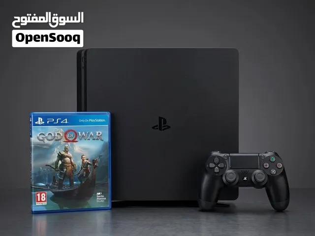 ps4 slim 500all cable available no issue Gb 1 joystick 1 game