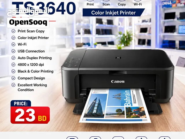 Canon Wi-Fi Printer Color Scan Copy Brand New WhatsApp