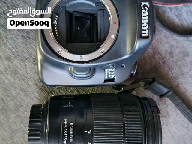 كامرا كانون 80D شتر قليل كما موضح أمامكم مع العدسة الوكاله 18_135 عدسة شامله العدسة 70_200 ليس للبيع