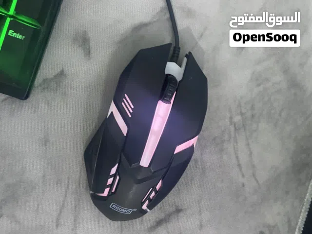 طقم قيمنق (كيبورد + ماوس) REGIMO بـ إضاءة RGB مميزة - نظيف جداً