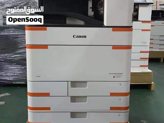 طابعات كانون موجود توصيل لجميع الامارات الطابعة مجددة ومعها ضمان سنة وصيانة وتوصيل السعر حسب الطابعة