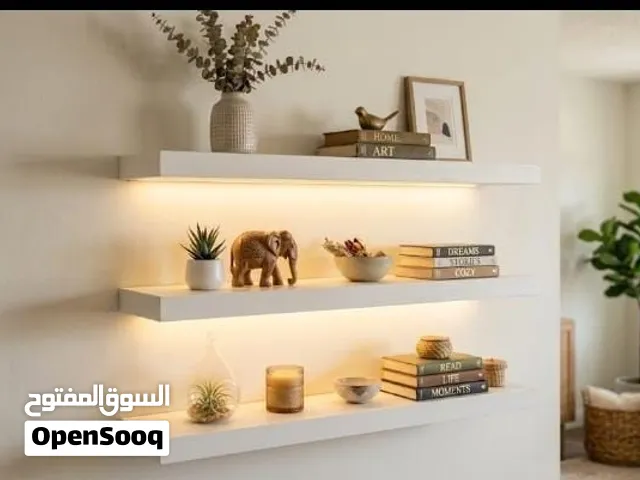 ارفف مضيئه بأسعار مخفضة متعدد الالوان مقاسات مختلفه ديكورات تريند اطلبه الان