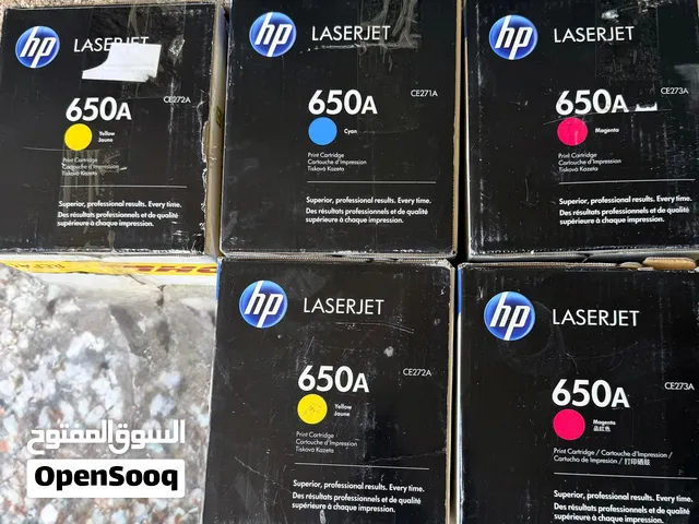 أحبار طابعات جديدة وماركات واحجام مختلفة للبيع hp, xerox