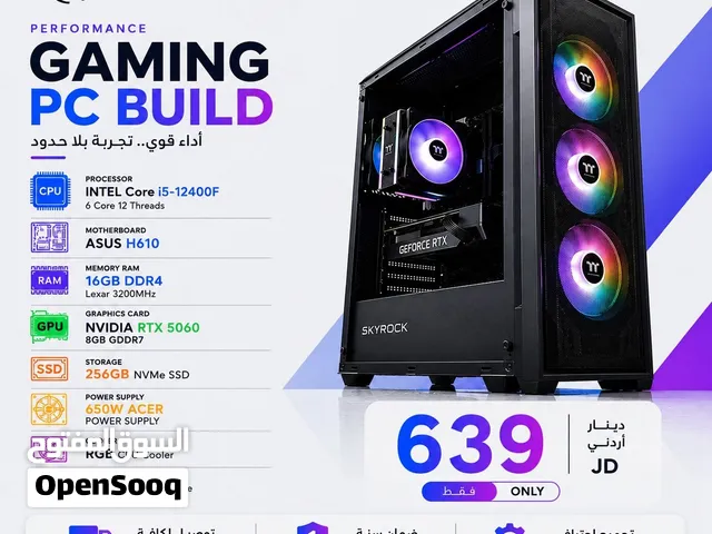 Gaming Pc ( RTX 5060 . RTX 5060 Ti , RTX 5070 Ti )