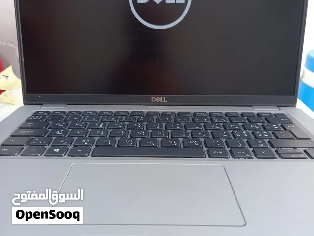 الجيل الحادي عشر . dell. المعالج كور اي 5 الجيل 11 .الهارد 256. ssd الرام 8
