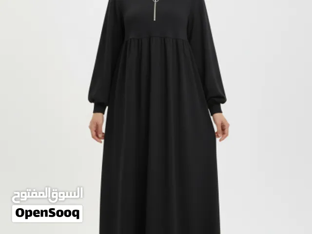 فستان تركي خريفي اسود