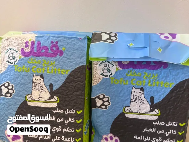 رمل توفو للقطط