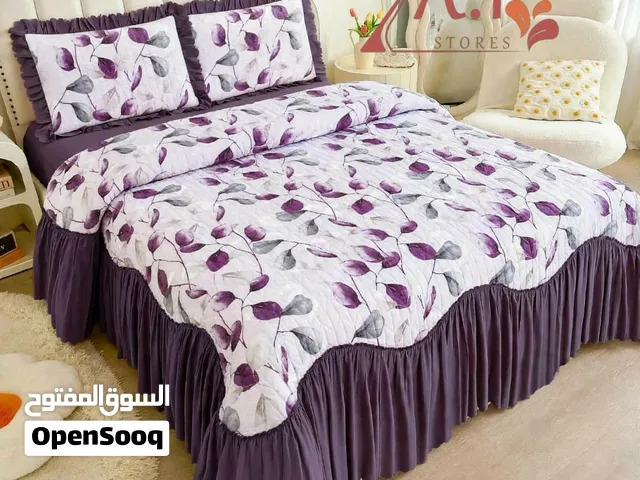 **عــــرض خــاص جــداً وحديثاً: لحاف عرائسي مضغوط مكرمش – قطن ناعم (درجة أولى)**