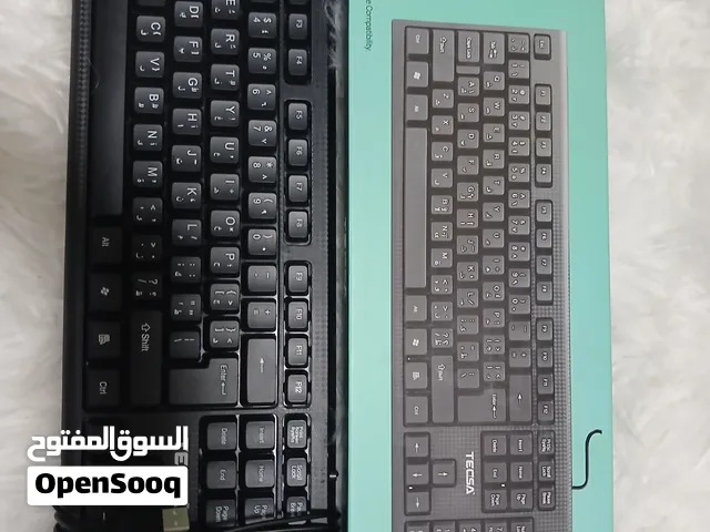 كيبورد كمبيوتر سلكي TECSA جديد بالكرتون  يصلح حقا السوني 4والسوني5,و حتى البيسي بعد أموره طيبه جديد