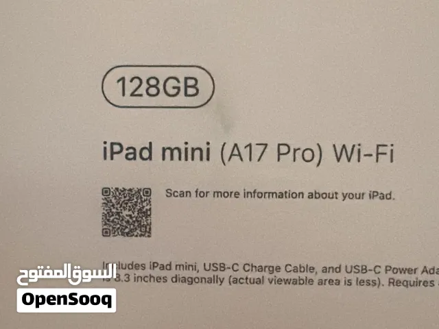 iPad Apple mini A17pro