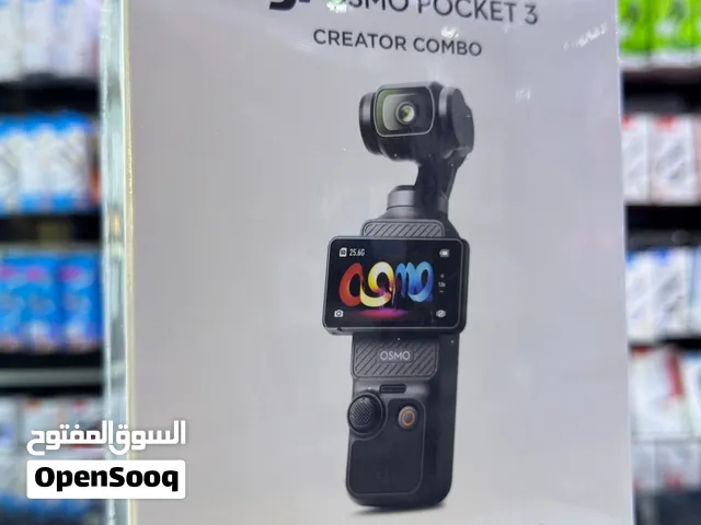 DJI Osmo Pocket 3 بإصدار Creator Combo، وهي كاميرا جيب متطورة ومثبتة ميكانيكياً ومخصصة لصناع المحتوى