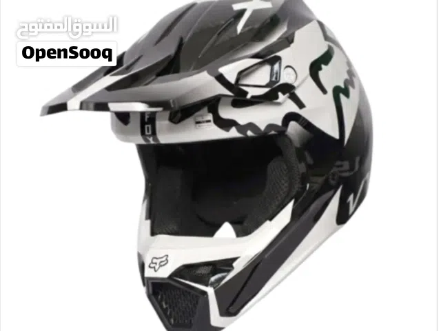 FOX Racing V1 Supreme Motocross Off Road Dirt Bike Motorcycle Helmet - 836604