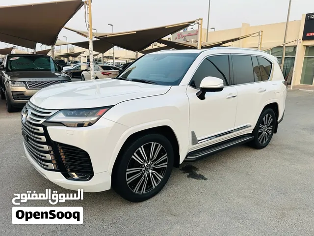 لكزس LX600 سكنيجر خليجي 2024 صبغ وكاله فول مواصفات نظيفه جدا
