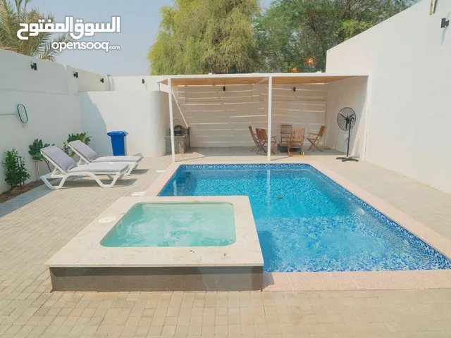 شاليه غرفة نوم واحدة مع مسبح خاص وجاكوزي للايجار اليومي