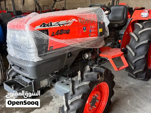 تركتر كوبوتا استعمال اليابان 4*4 دفع رباعي متوفر كوبوتا زيرو 45 حصان +32 حصان ومستعمل جميع القياسات
