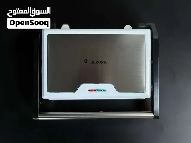 كابسة صاج ماركة LIBRONIC  الميزات:  أداء عالي و تسخين سريع  صحن تسخين مانع للالتصاق  زاوية فتح حتى