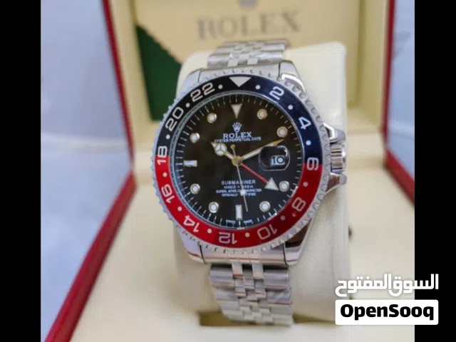من اقوى الساعات رولكس غير مستخدمه مع كرتونه وكامل اغراضها ف ابوظبي السعر بس 550 درهم للجادين فقط