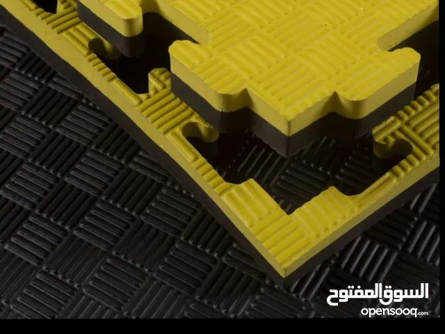 ارضيات فوم بزل سماكة 2.50 سم لون اصفر واسود