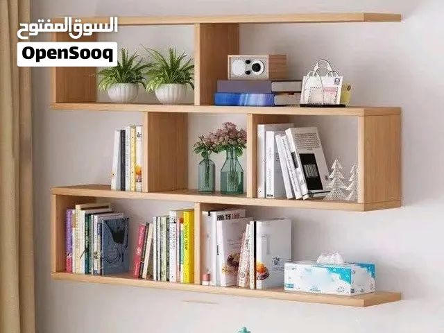 رف مصنوع من أجود أنواع الخشب mdf أصلي 100% تمكنكم من تخزين الكتب