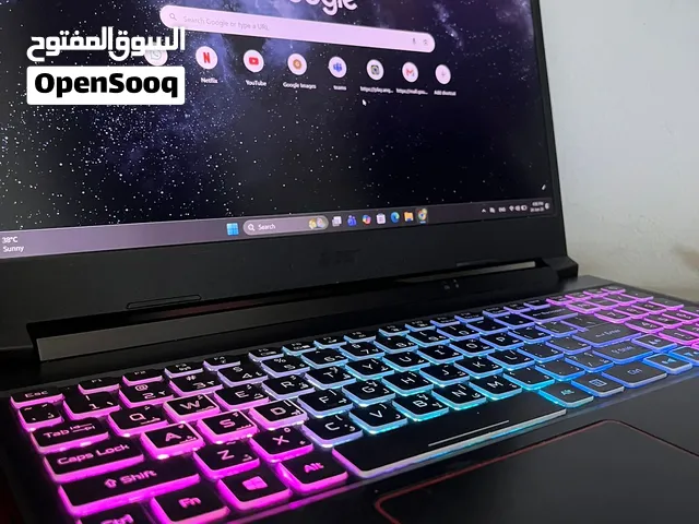 Gaming Laptop with RGB Keyboard - acer nitro 5- i7-24 ram-1tb ssd-1660ti